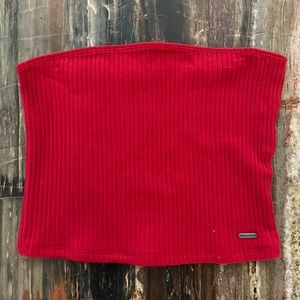 red tube top
